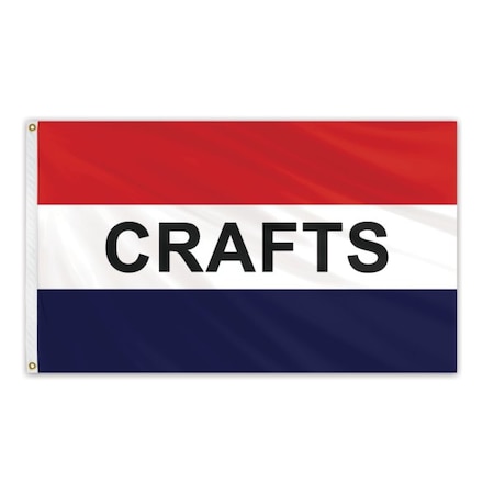 Global Flags Unlimited Crafts Message Flag 3'x5' Standard Flag 204558